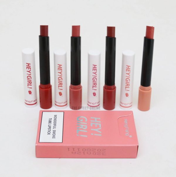 4-in-1 Cigarette Matte Lipstick Set – Long-Lasting & Non-Sticky