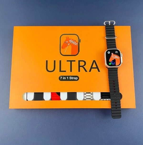 7-in-1 Ultra Smart Watch – Fitness Tracker, Bluetooth Calling & Multi-Sports Modes