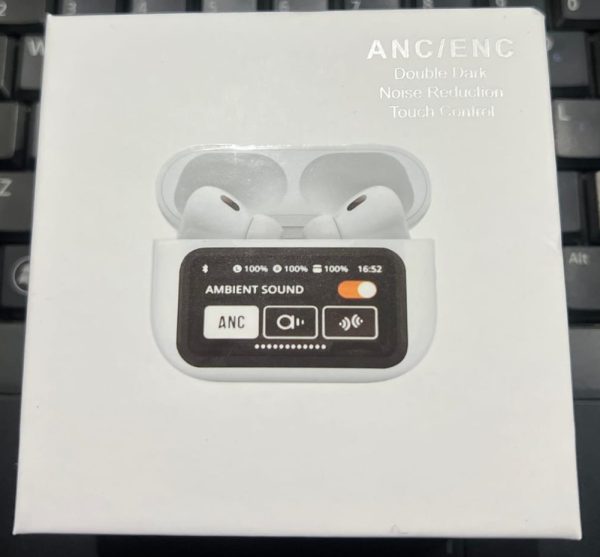 A9 Pro Wireless Earbuds – ANC/ENC, Touch Control, Noise Reduction
