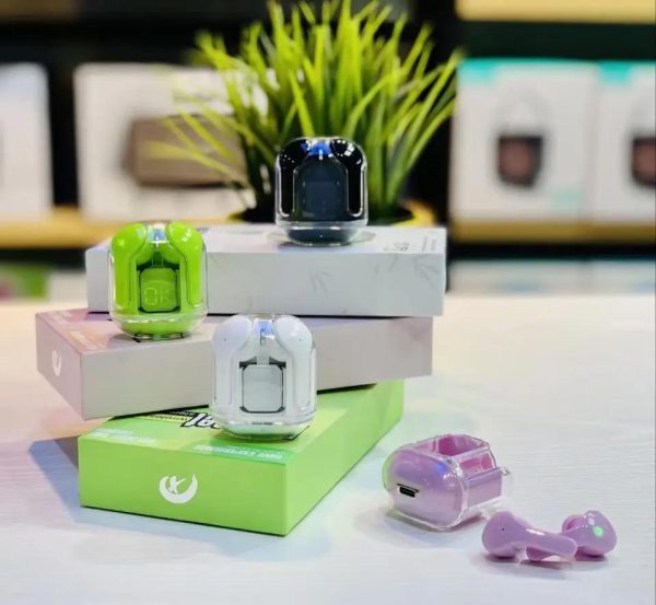 Air 31 Wireless Earbuds – Transparent Case, Type-C, Bluetooth 5.3