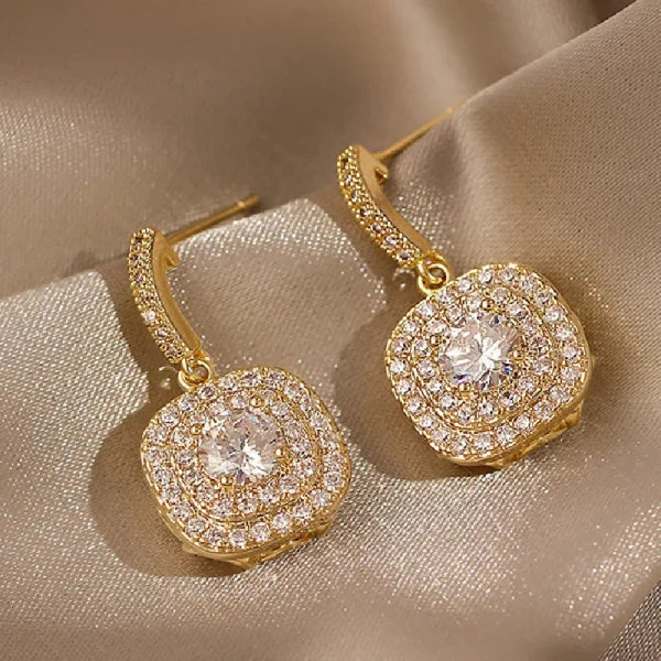 Crystal Dangle Earrings – Sparkling Jewelry for Girls
