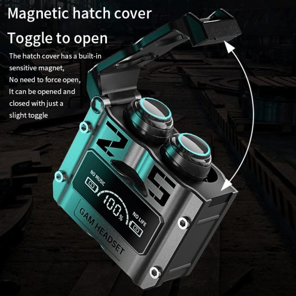 M25 Wireless Earbuds – Bluetooth 5.3, HiFi Sound, 40H Backup