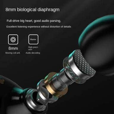 M25 Wireless Earbuds – Bluetooth 5.3, HiFi Sound, 40H Backup