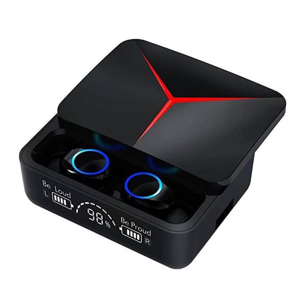 M90 Pro TWS Earbuds – Bluetooth 5.2, Noise Cancelling, HiFi Sound