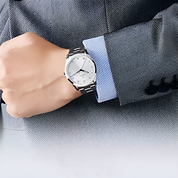 Rado Men’s Wrist Watch – Stainless Steel Chain